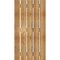 Ekena Millwork Spaced Board-n-Batten Shutters, Rough Sawn Western Red Cedar, 28 7/8W x 55H, PR RBS06S29X055RWR - alternate 4